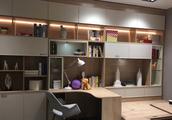 Design of desk bookcase combination is practical combination of bookcase of 4 practical desk holds t