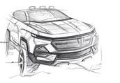 Bao Jun of · of the steam on exposure brand-new the design draft of SUV, SUV of class of another a t